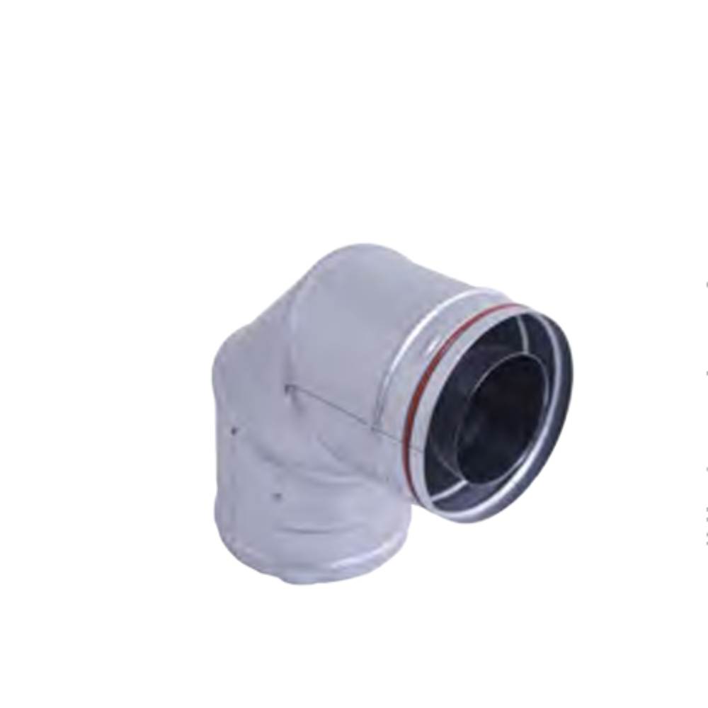 Duravent 35CVS-E90B 90 Deg ELBOW BLACK