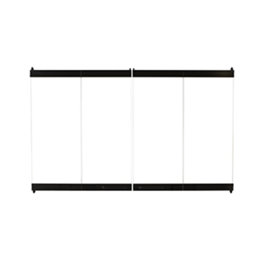 IHP Superior BDB36 36" Standard Bi-Fold Door, Black F0972