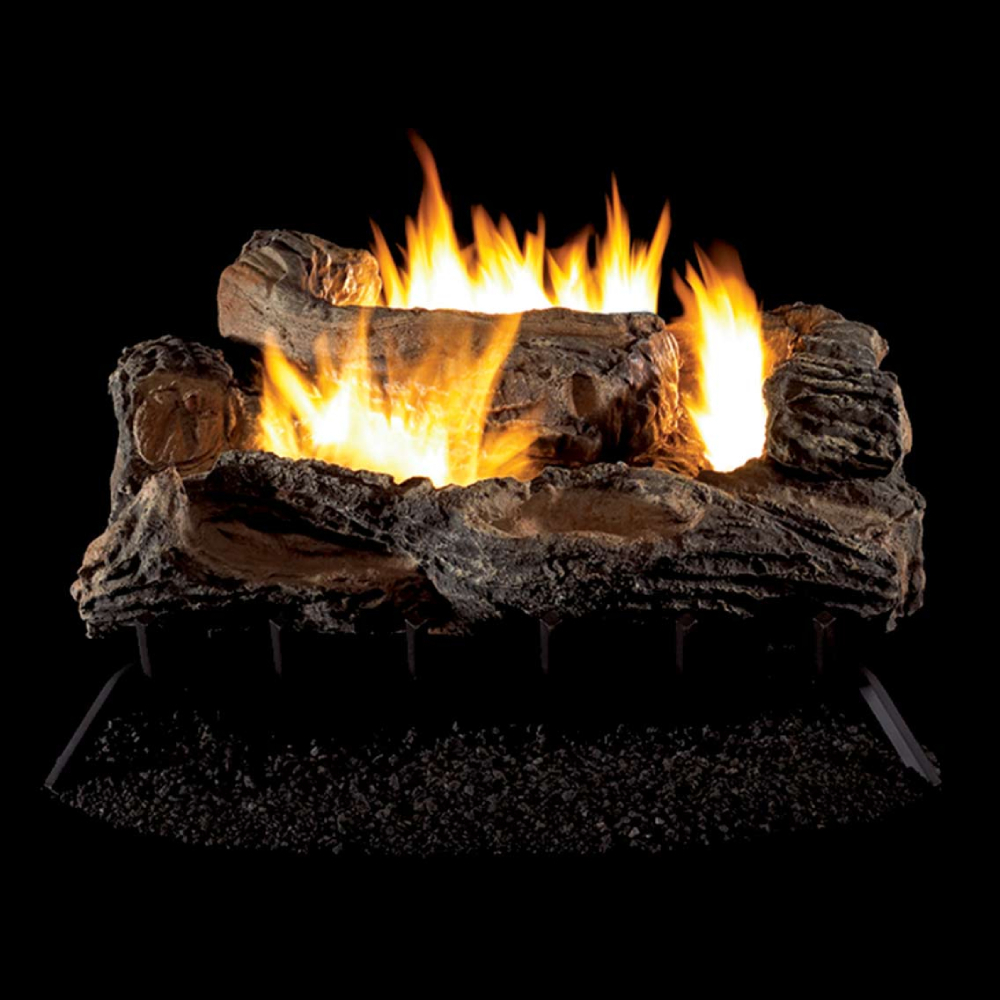 IHP Superior FVFM27PR 27" Multi Sided Vent Free Porpnae Gas Logs System w/ Millivolt Controls F0074