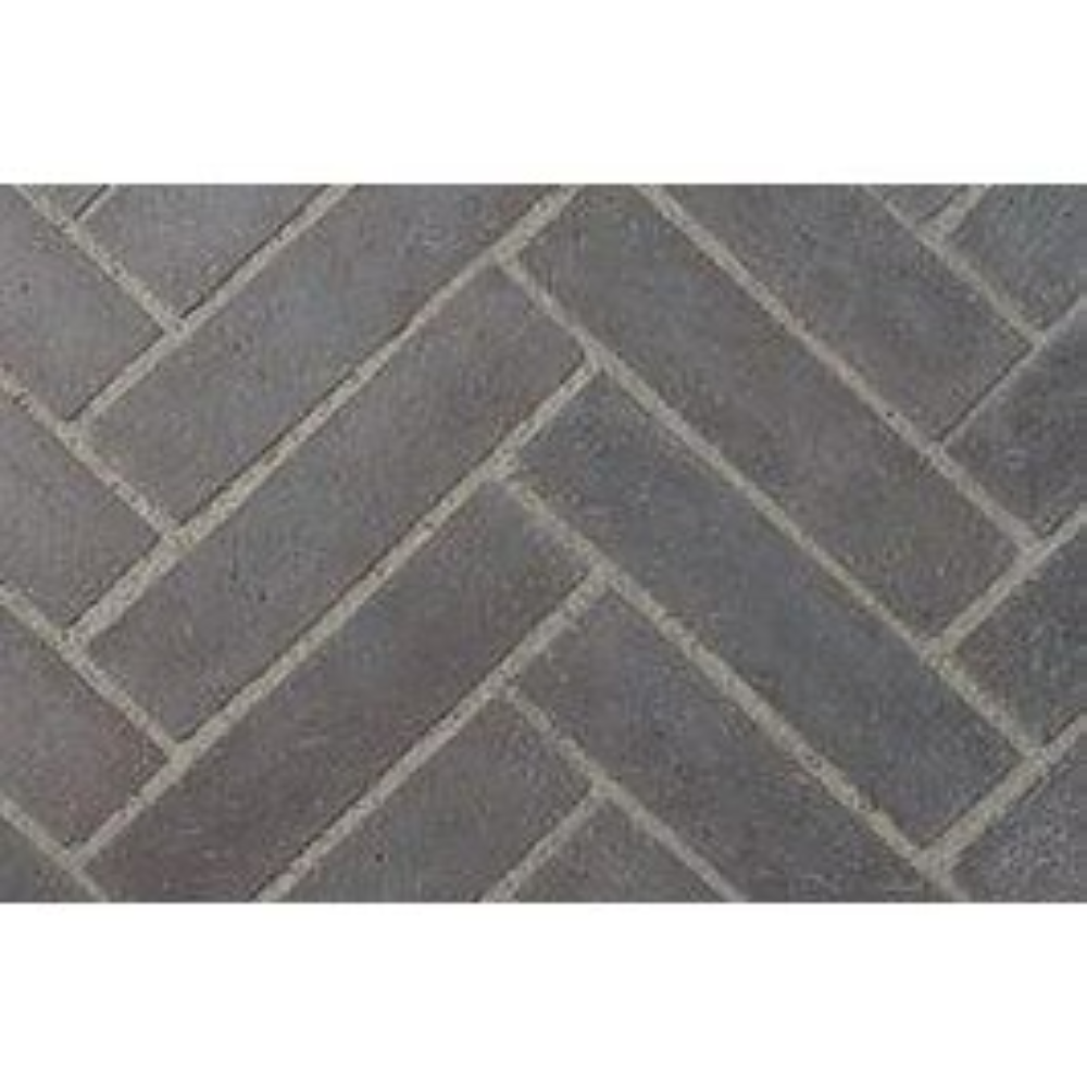 IHP Superior MOSAIC48SGSH Slate Grey Split Herringbone Mosaic Masonry Brick Liner F4545