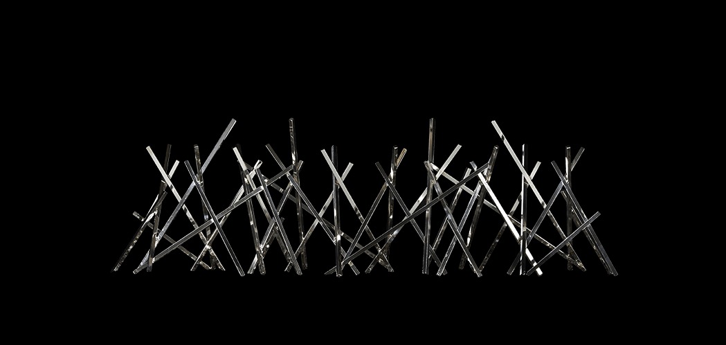 Napoleon LDNS Nickel Stix Designer Fire Art