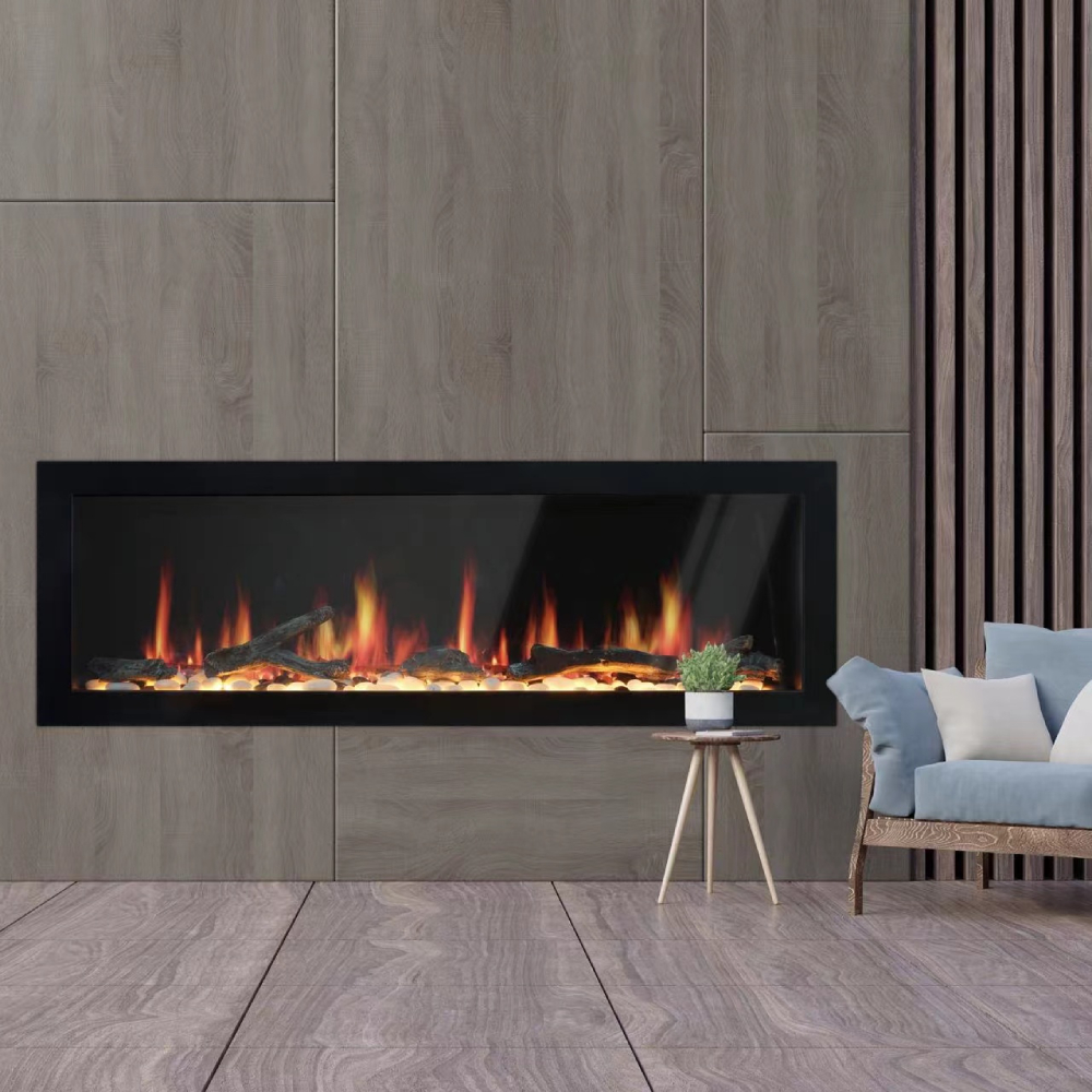 Litedeer Homes ZEF48X Latitude II 48" Smart Wall Mount Electric Fireplace