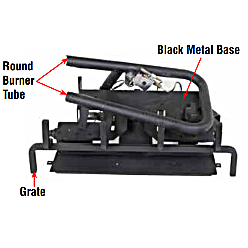 IHP Superior MNF24ONE MNF24 OD Stainless Burner, Elec., with Remote F2123