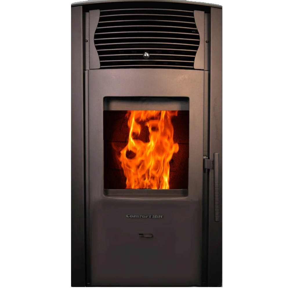 ComfortBilt HP50S-Black HP50 Series Pellet Stove Grey/Black