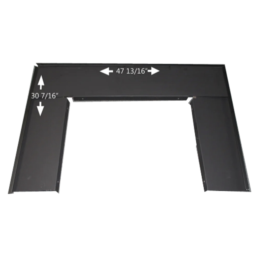 Buck Stove PAFP34BLK Black Standard Trim Kit for Model 34 Contemporary & 34 Manhattan