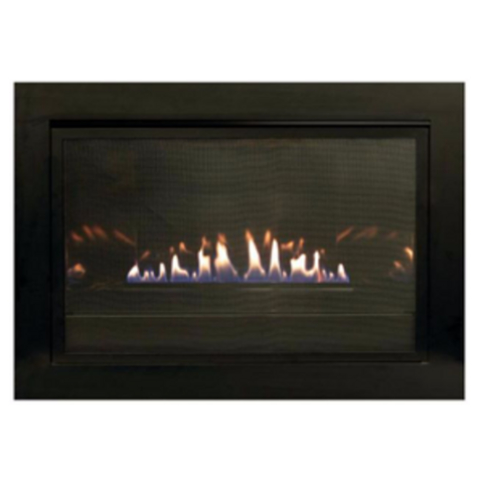 Empire DS20334BL Black 4-Sided 1-pc. Metal Surround