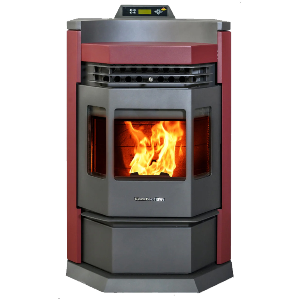 ComfortBilt HP22N-Burgundy Wood Pellet Stove