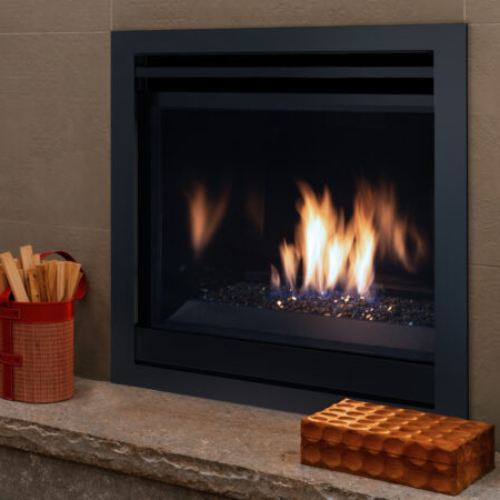 IHP Superior DRC3045DEN-E 45" Contemporary DV NG Elec Top/Rear Fireplace F5024