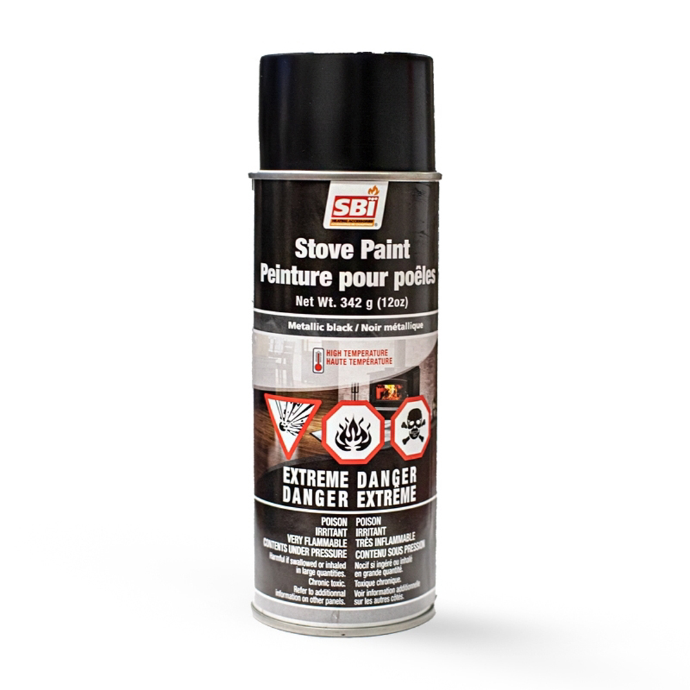 Osburn AC05959 Metallic Black Stove Paint - 342 G (12Oz) Aerosol