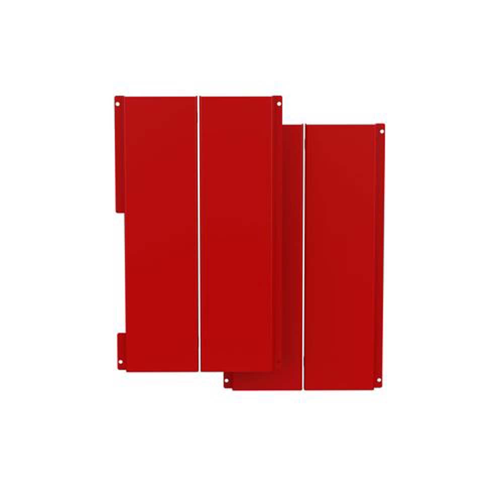 Drolet AC01373 Red Enameled Decorative Side Panels