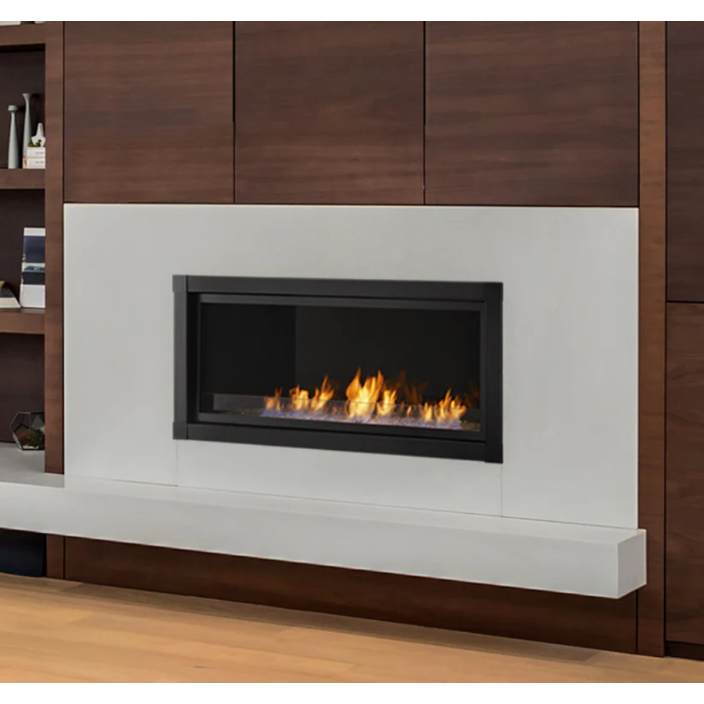 Monessen AVFL42CFSB Artisan 42" Contemporary Satin Black Front