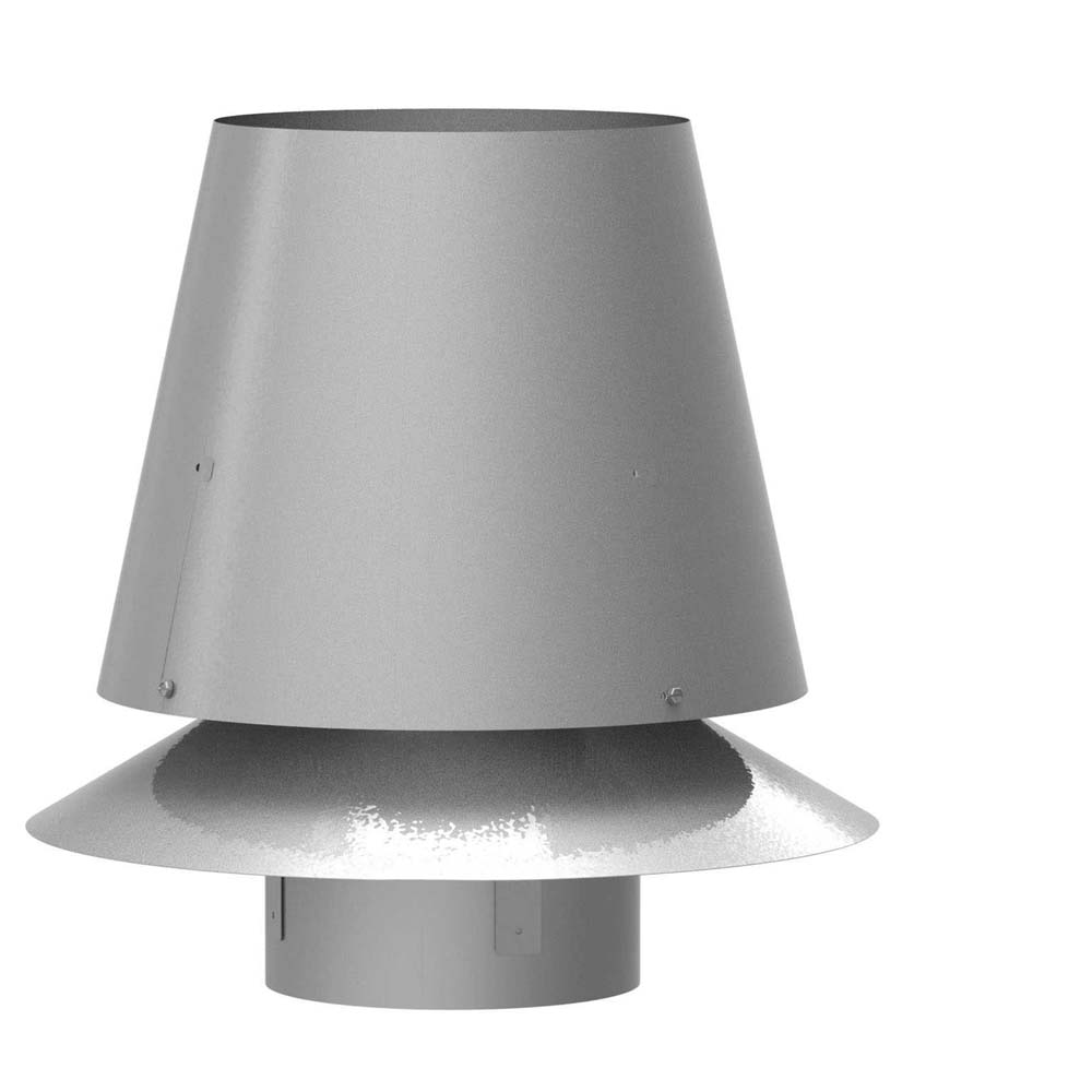 Drolet AC01403 6" Anti-Backflow Chimney Cap