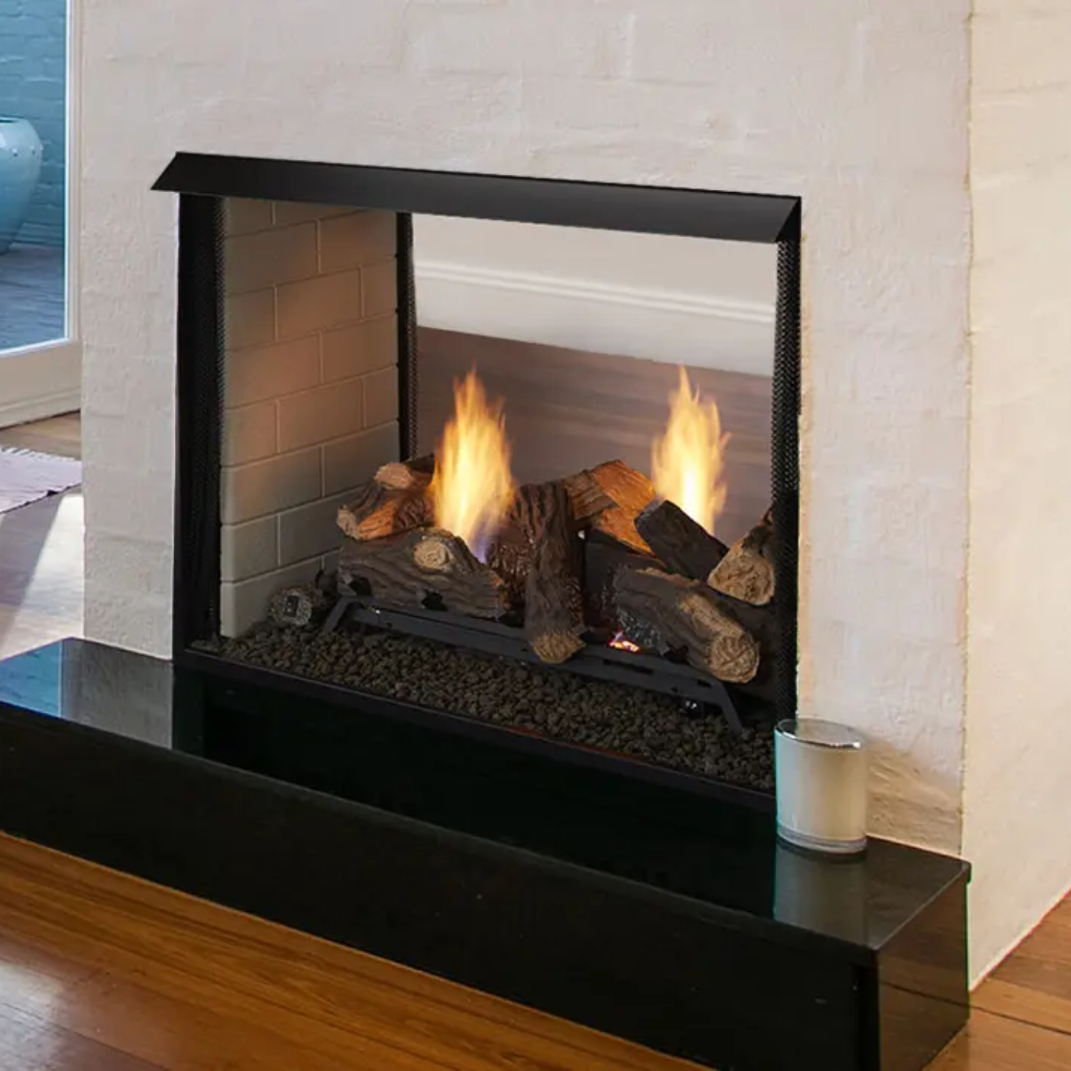 Monessen LSTF36-B Lo-Rider 36" Clean Face See-through Firebox