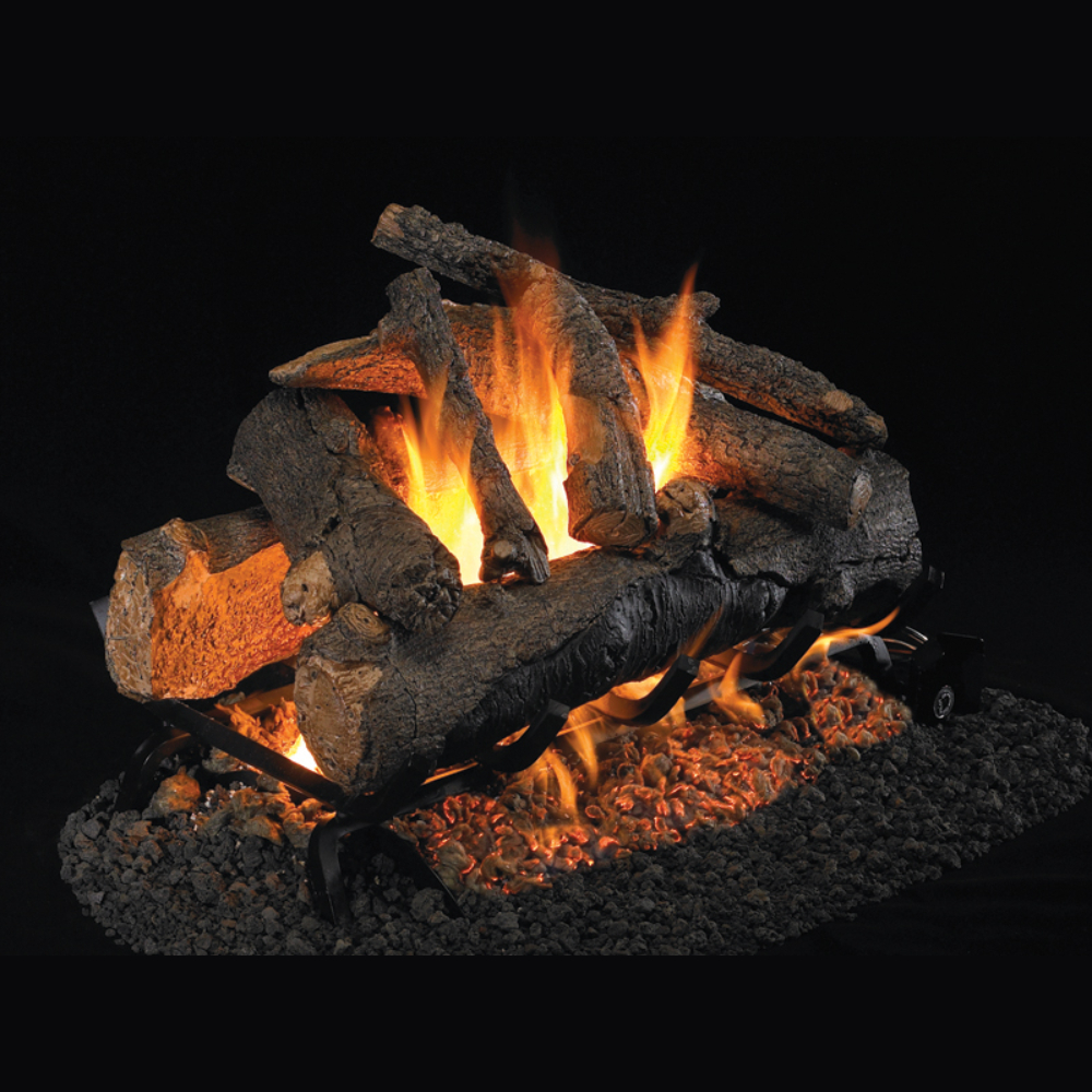 RealFyre AO-2-18 18" American Oak See Thru Log Set
