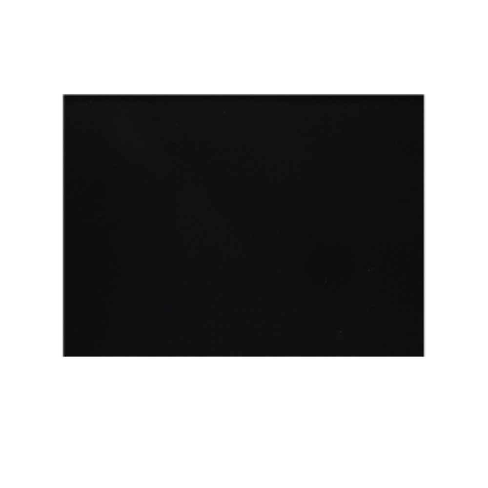 Empire DVP30CPKR Black Ceramic Glass with Matte Black Ceiling & Floor Liner