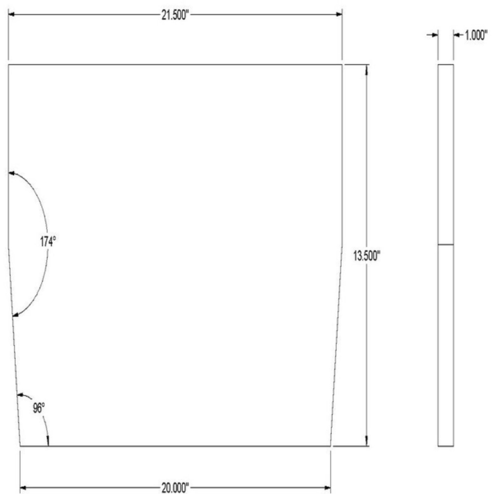 Drolet VP00112 Old Vermiculite Baffle (FP8-071-6)
