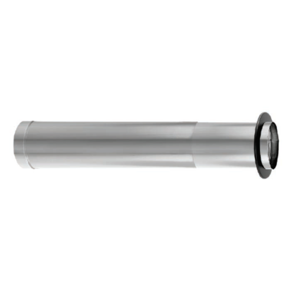 Duravent 6DBK-TLSS Telescoping Length 44" - 68" (SS) w/trim