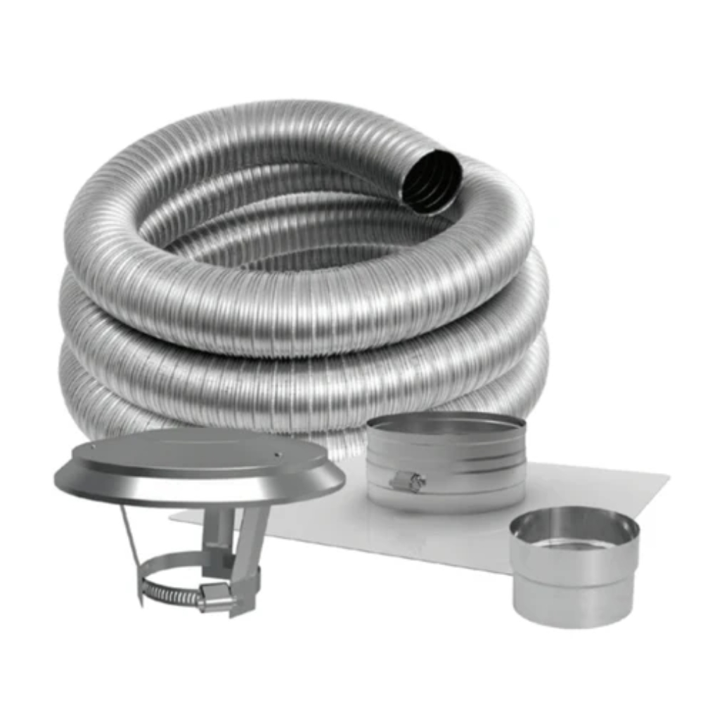 Duravent 4DFSW-30K 4"DFSW 30 Kit (includes DFSS Top Plate, Cap, Connector )