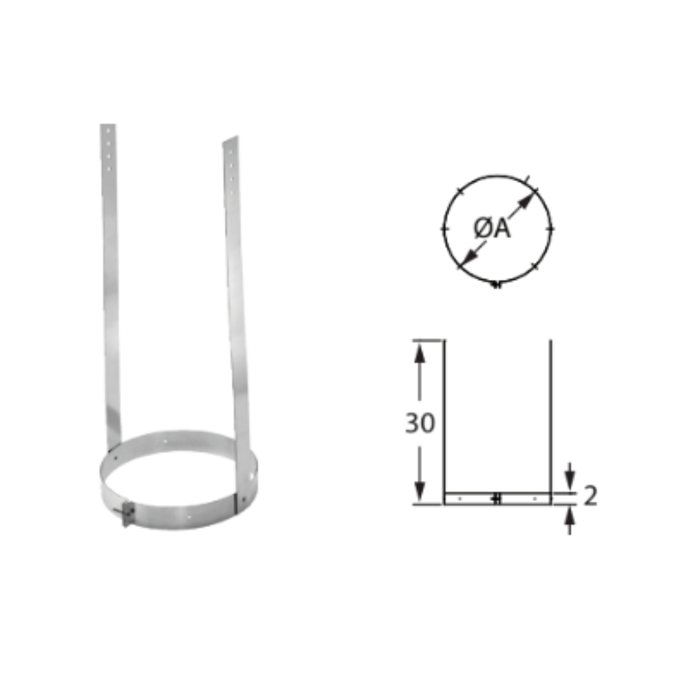 Duravent 10DCA-ES Elbow Strap