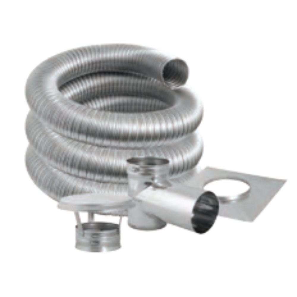 Duravent 3DFPRO-20KT 3"DFPRO-20KT ( includes: DFSS Top Plate, Cap, Tee w/Cap )