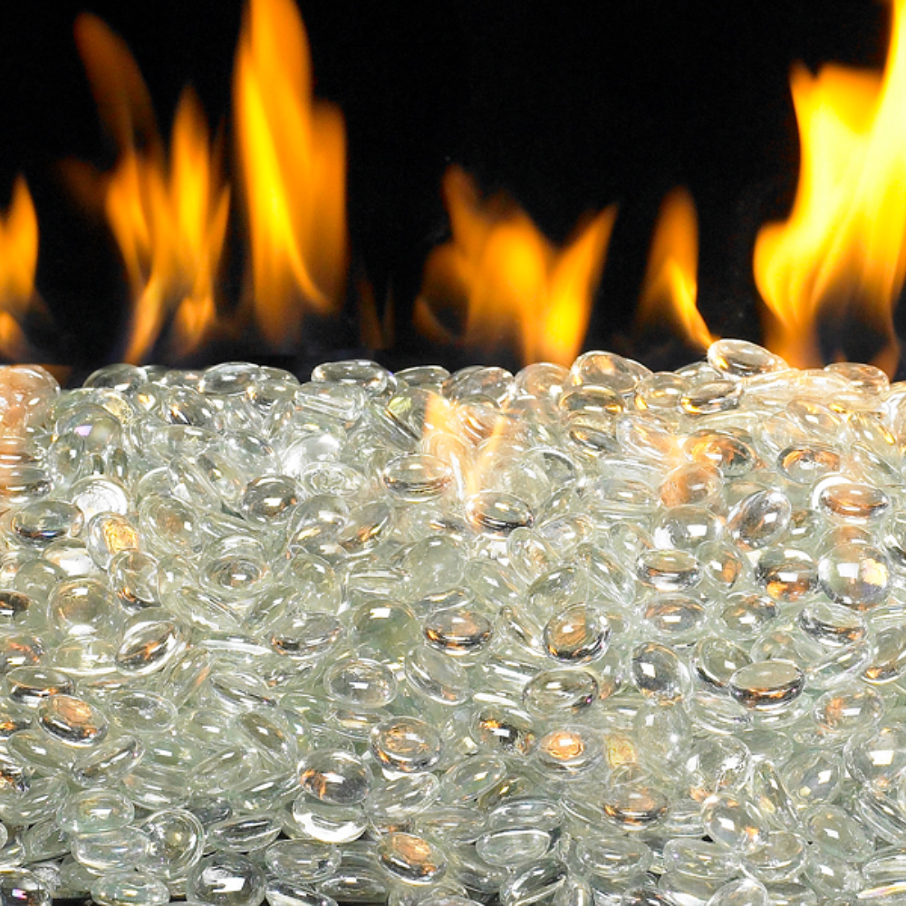 RealFyre GLG-10J-C Fyre Gems, Glacier, Jar