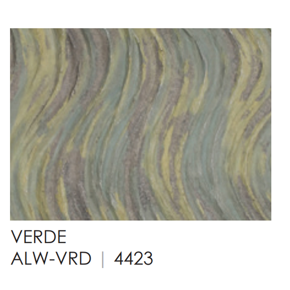 Enhance-a-Fire ALW-VRD 4423 Verde Heavy Mortar Wave 36” x 21.5” 5/8” Thick Architectural Fiber Panels 2-Set