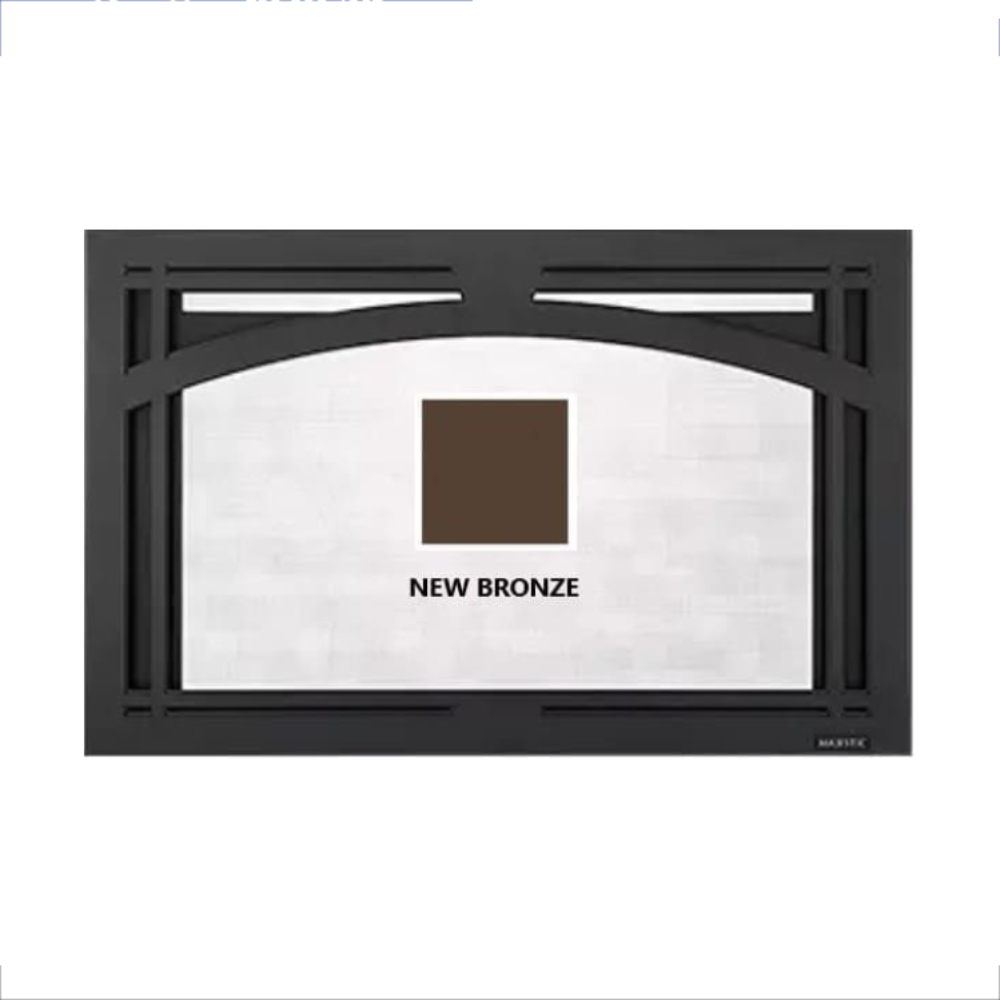 Majestic FA-TRI30-BK Forged Arch 30" Screen Front Black