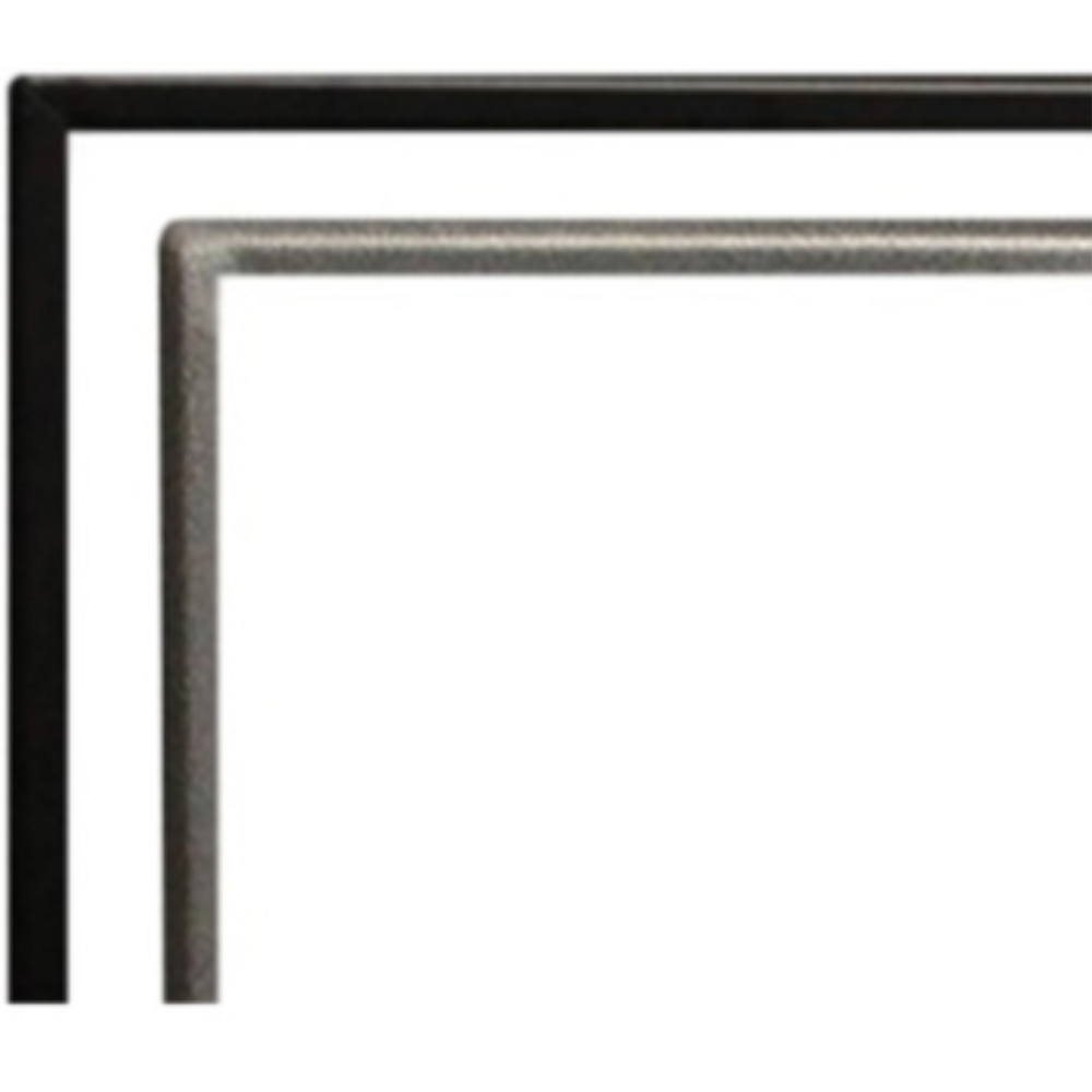 Empire DF48HP Hammered Pewter Adjustable Beveled Trim Kit 1-in.