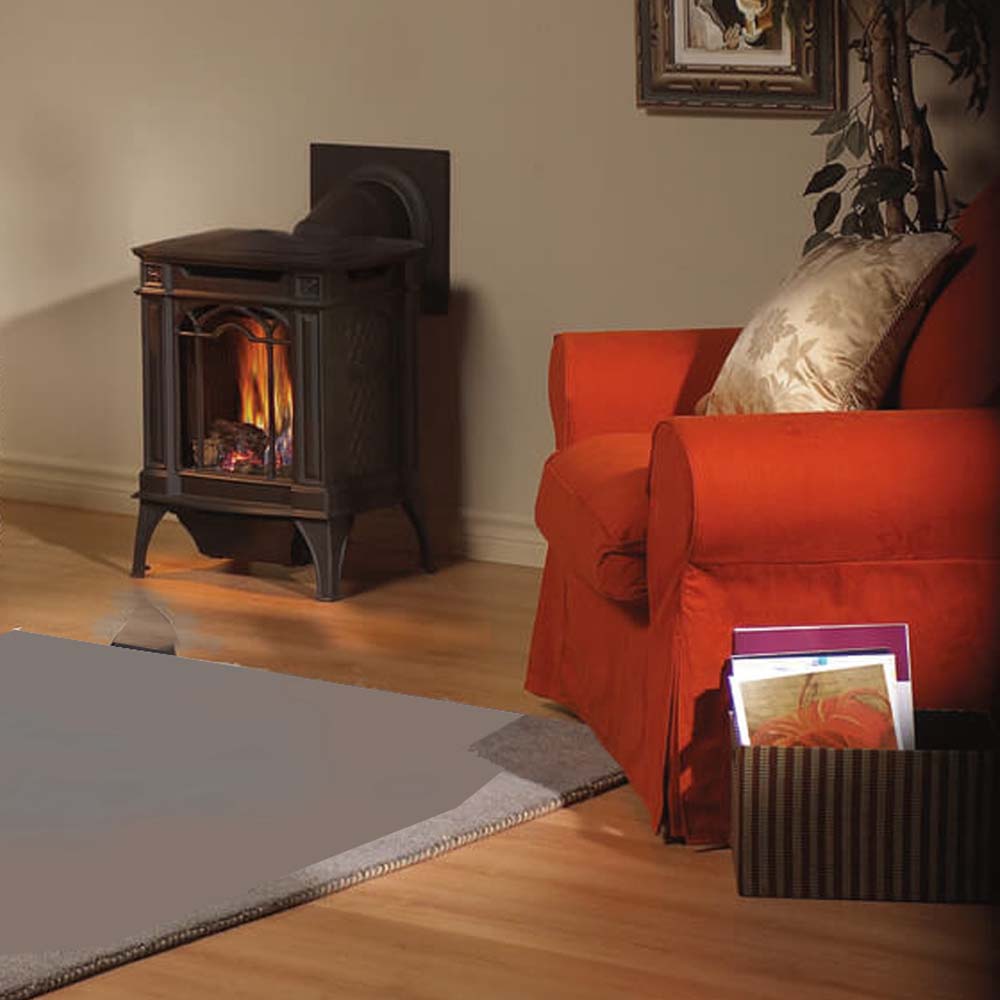 Napoleon GDS20NE Arlington DV Cast Iron Natural Gas Stove w/Electronic IgnitionBlack