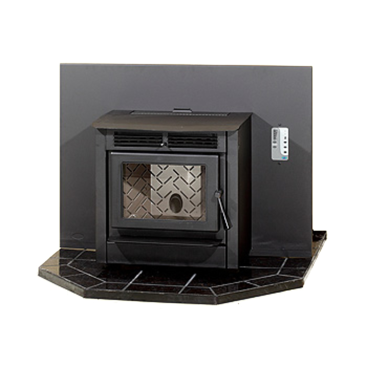 Hudson River Stoves HRFPI Davenport Fireplace Insert Pellet Stove