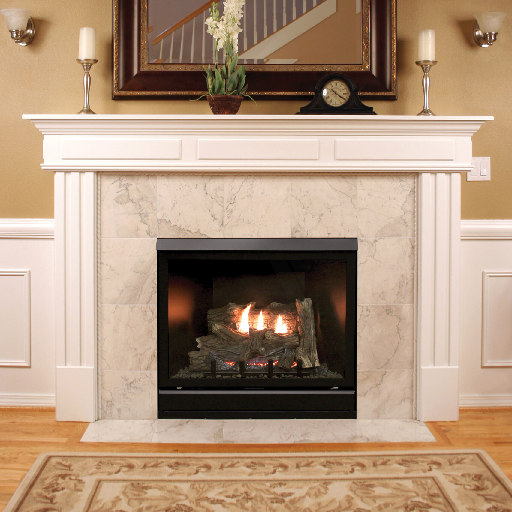 Empire DVCD32FP31N Tahoe Deluxe Clean Face 32" DV Nat-Gas Fireplace w/Millivolt & Blower test