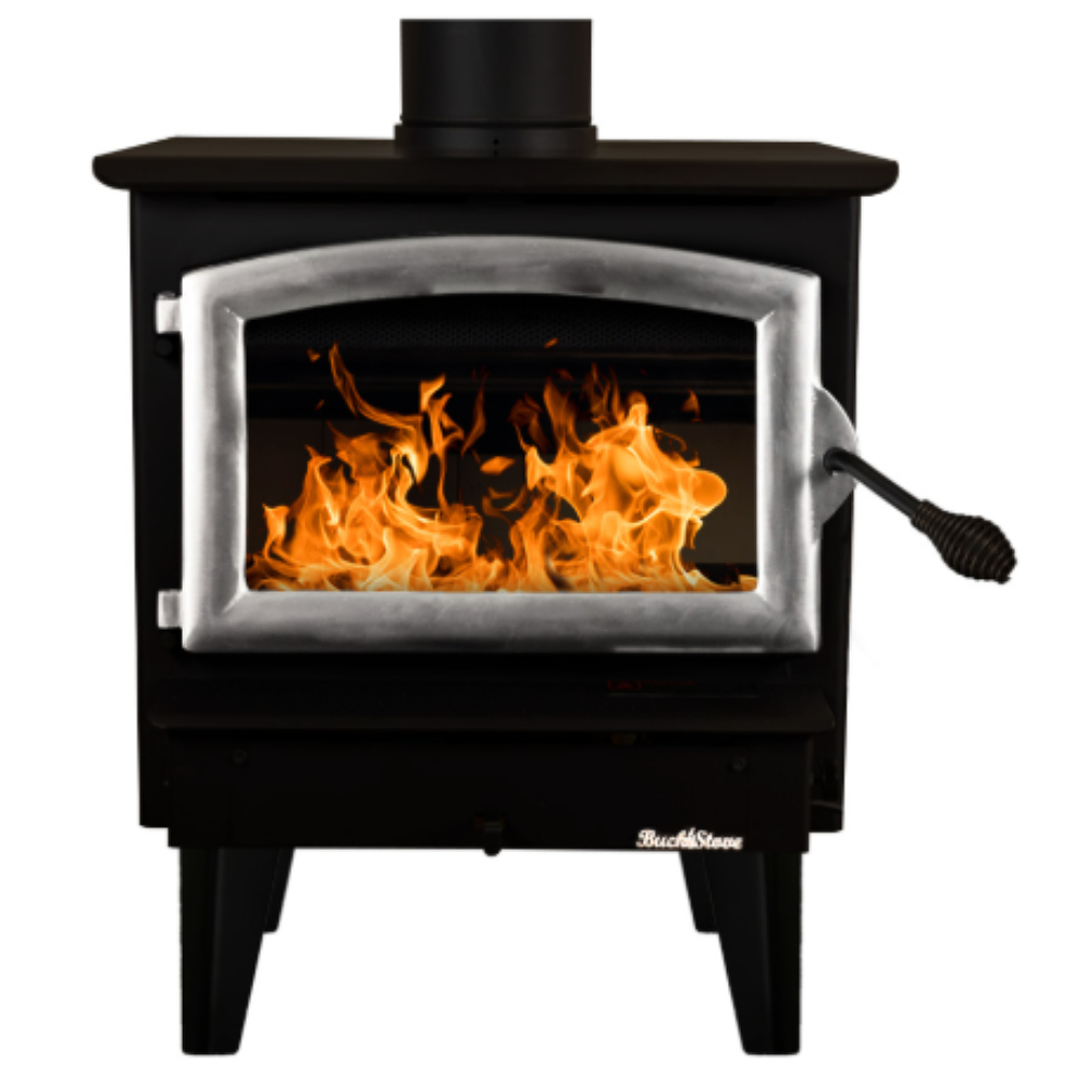 Buck Stove FP21P Model 21NC FreeStanding Non Catalytic Wood Stove With Pewter Door