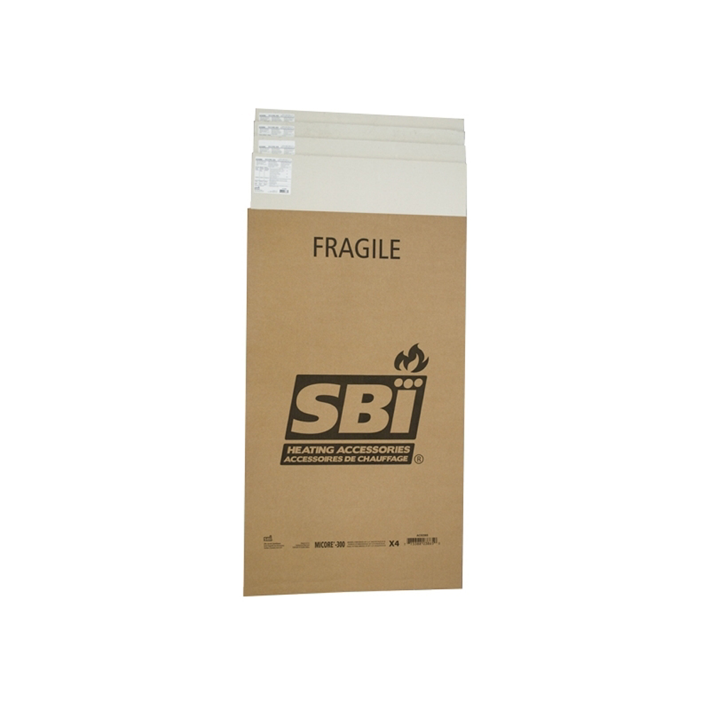 Osburn AC02565B 48" X 24" X 1/2" Micore 300 Mineral Fiber Boards (4 Units)