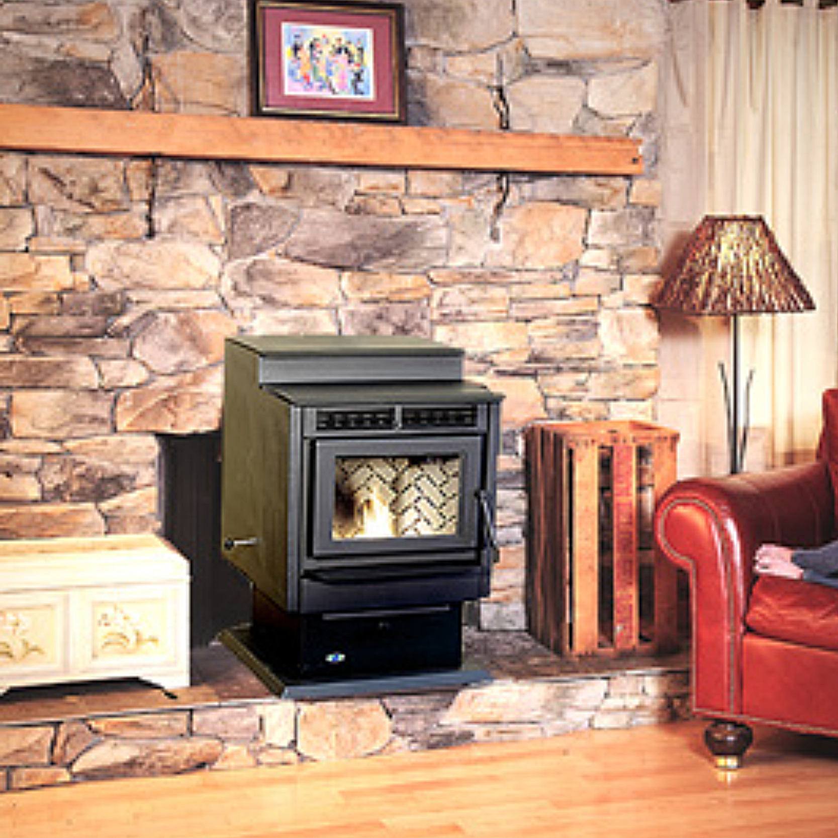 Hudson River Stoves HRFS Davenport Free standing Pellet Stove