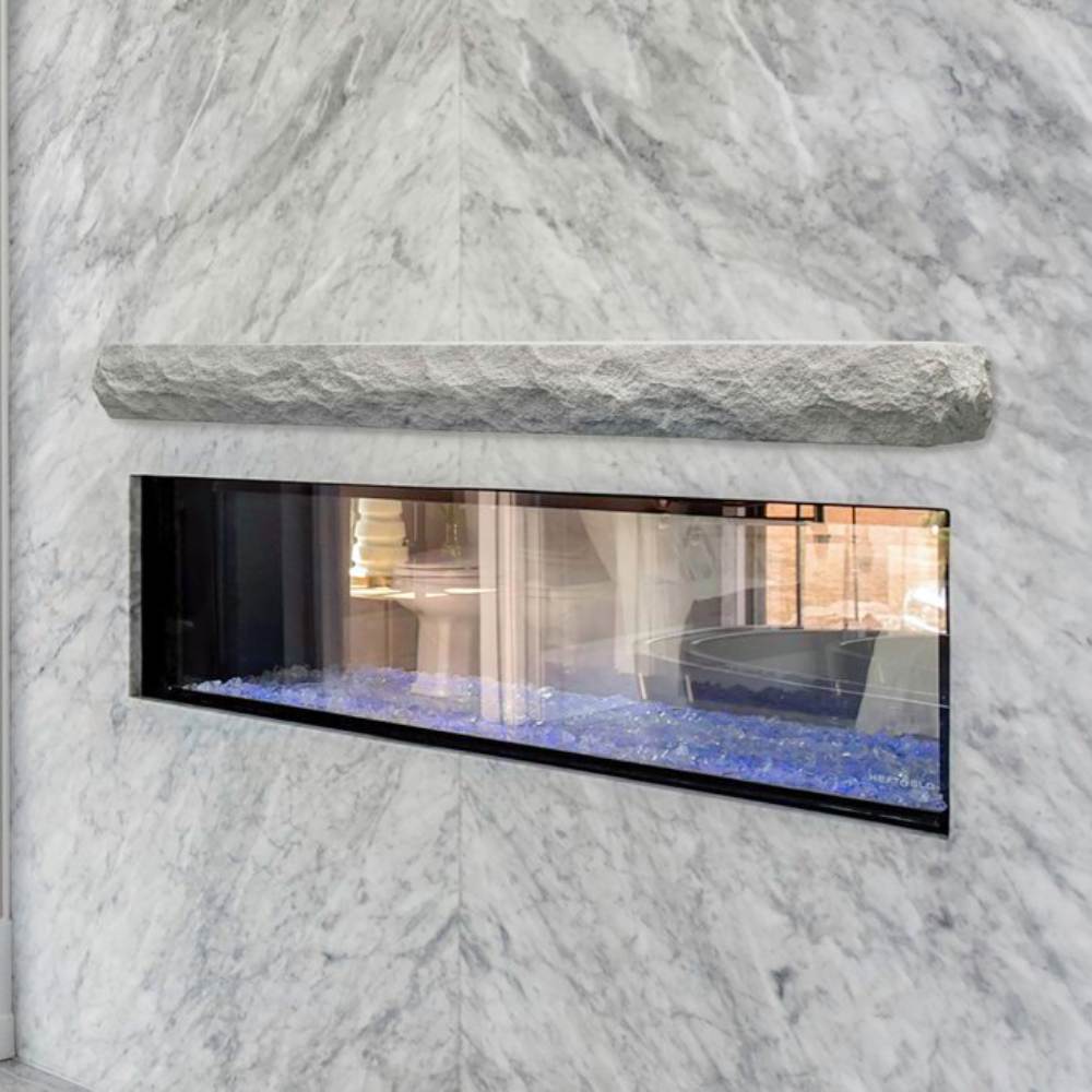 Lexington Hearth Rockface Stone Mantel