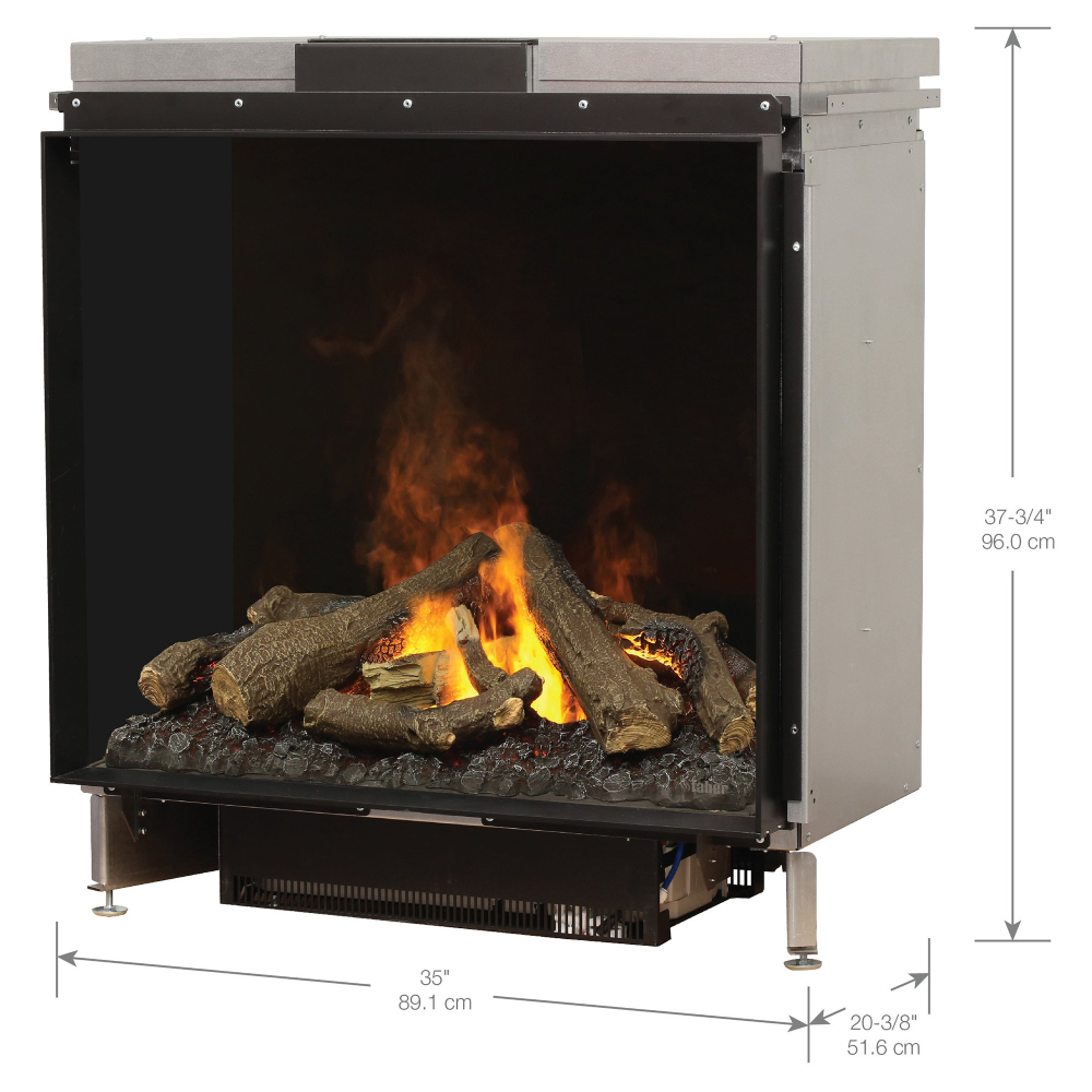 Dimplex X-FEF3226L1 OptiMyst e-MatriX 35" Built-in Water Vapor Fireplace