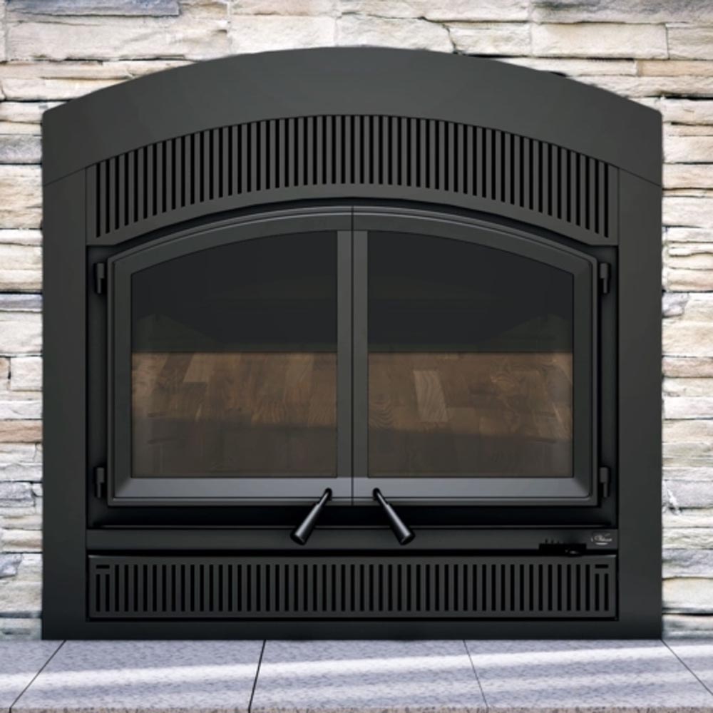 Valcourt AC02772 Semi-Transparent Black Glass With Nightflame Effect (Set Of 2)