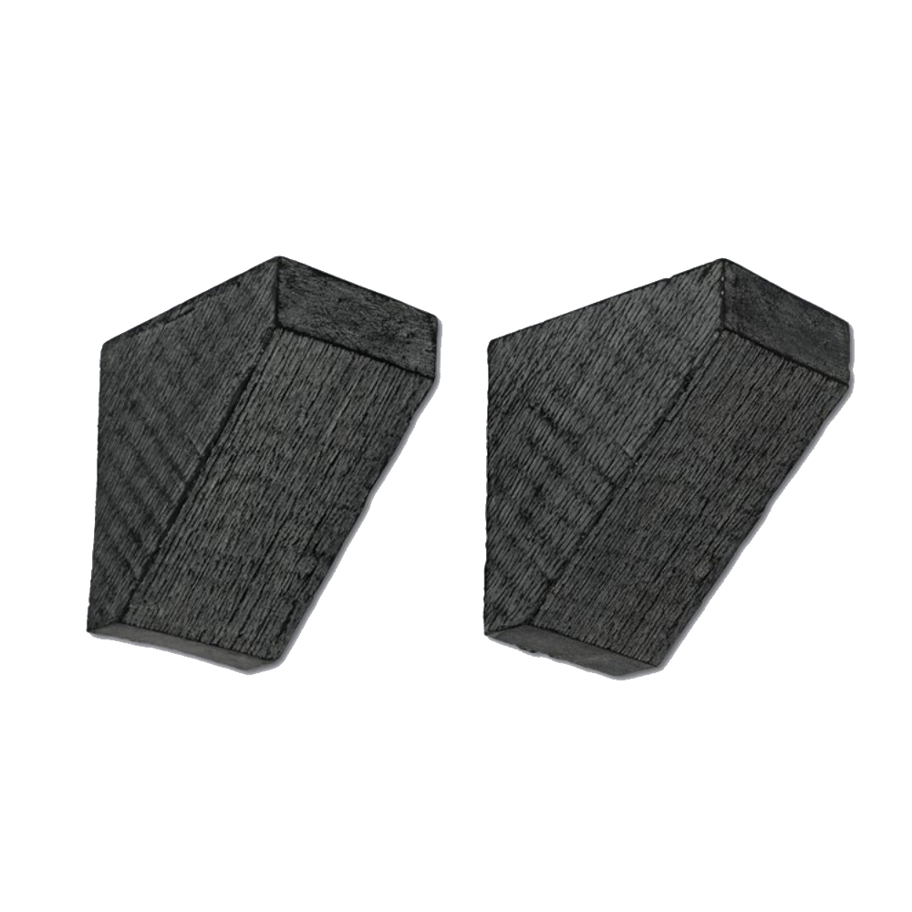 Lexington Hearth 7456 SM-C-LH-EC Sawmill Corbel Eclipse (Set of 2)