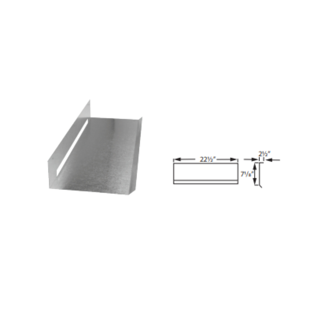 Duravent 18DT-RRS Roof Radiation Shield (18"-24")
