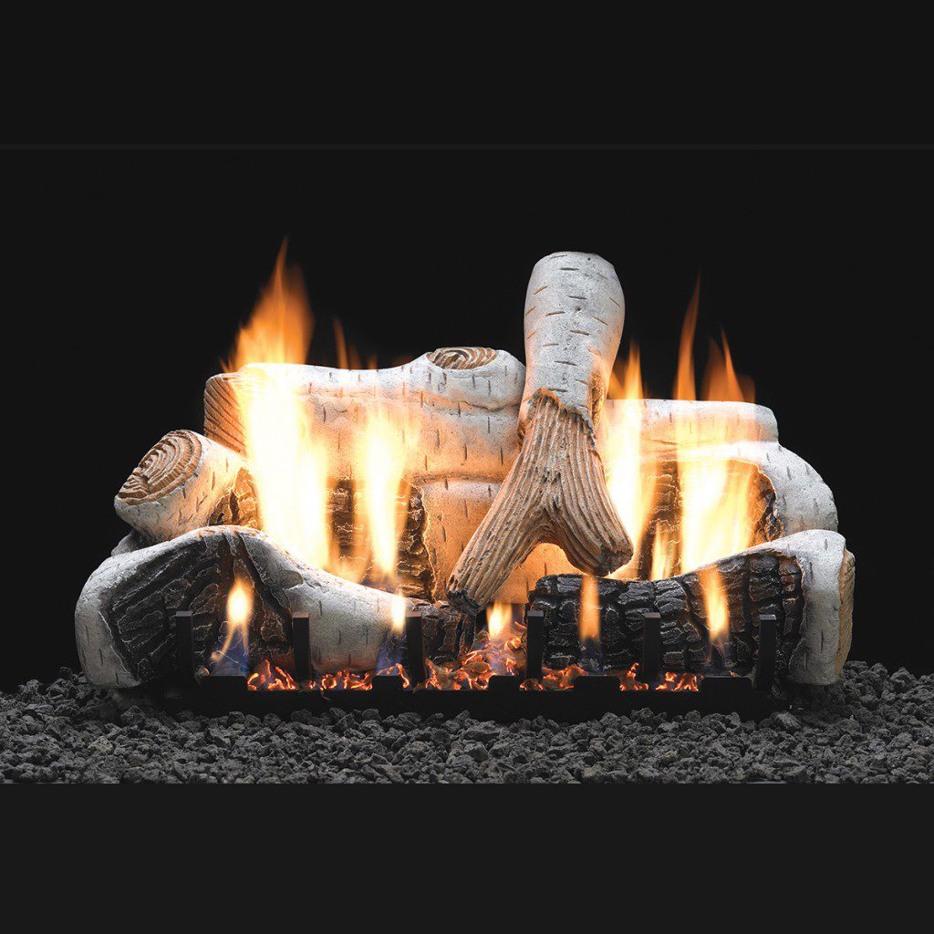 Empire LS18B2 Birch 18" Ceramic Fiber Log Set