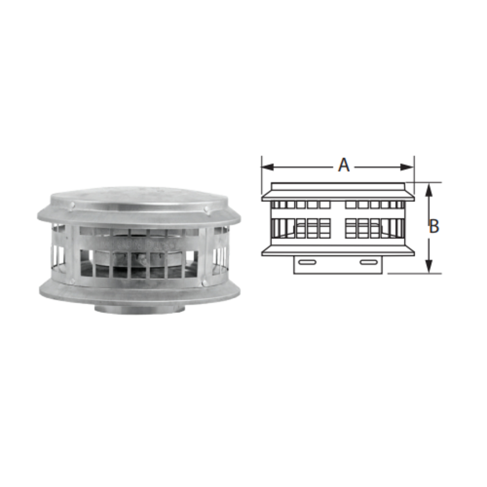 Duravent 4DFA-VC DuraFlex AL Cap