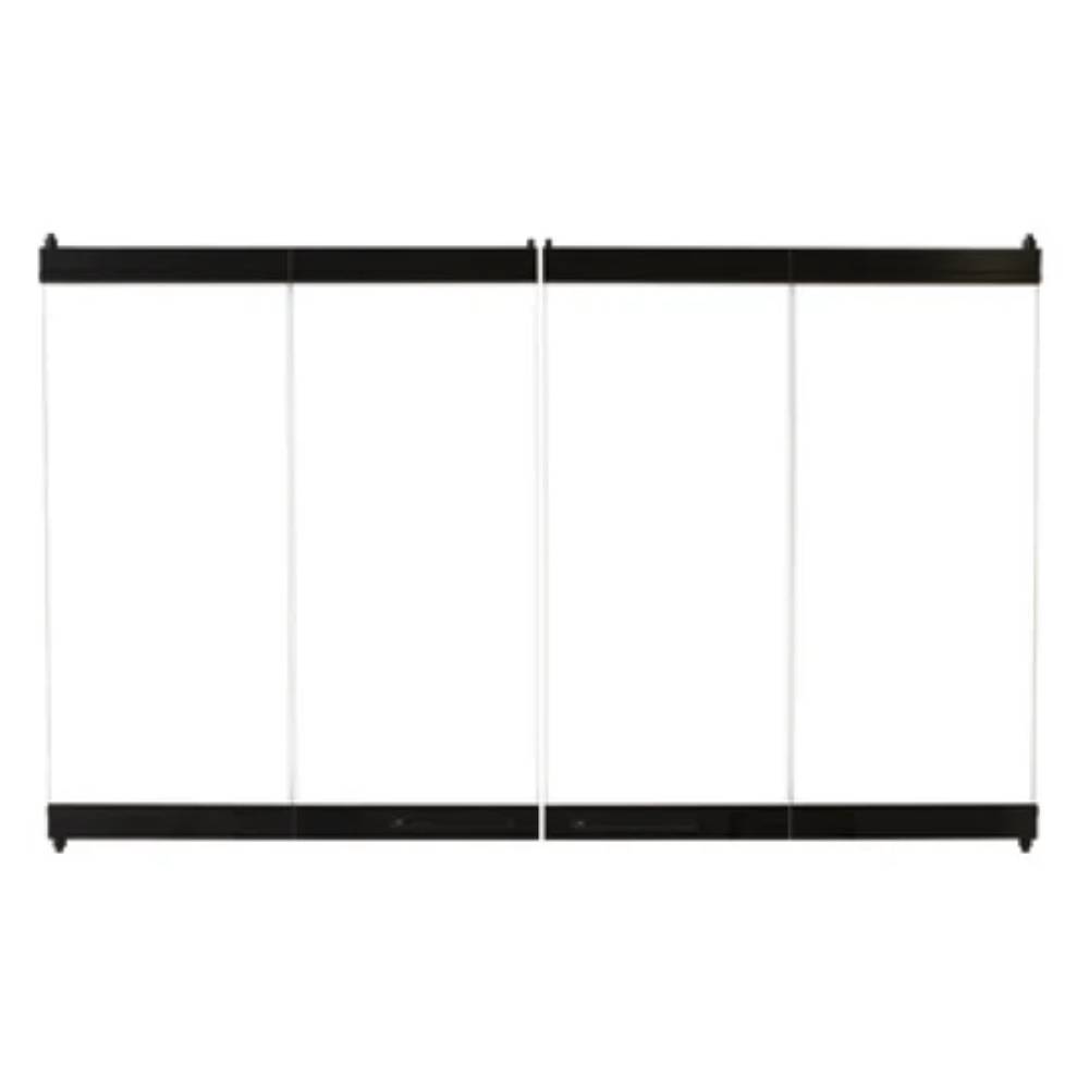 IHP Superior BDO36 36" Outdoor Bi-Fold Glass Door, Black Finish F0987