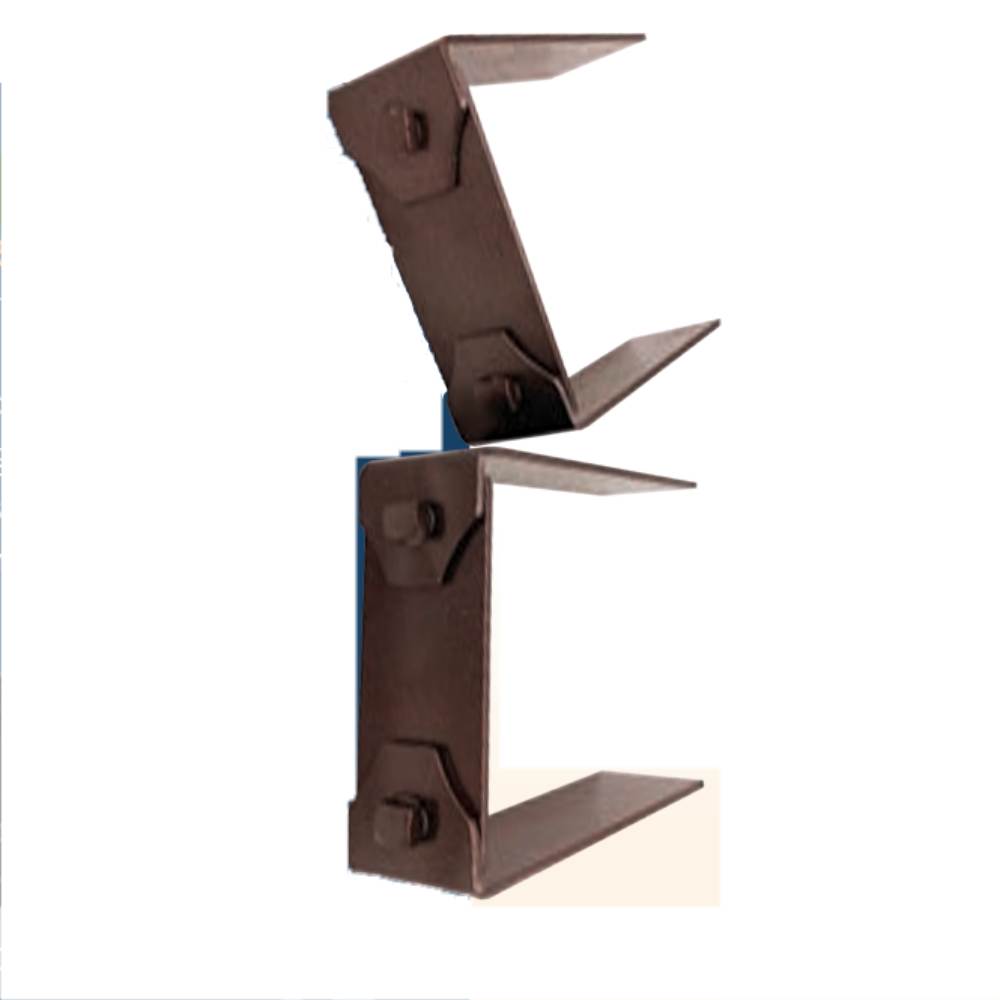 Lexington Hearth 7425 DBT-1-LH-BZ Decorative Bracket Trim Bronze (Set of 2) for Rickhouse/ Tobacco Barn