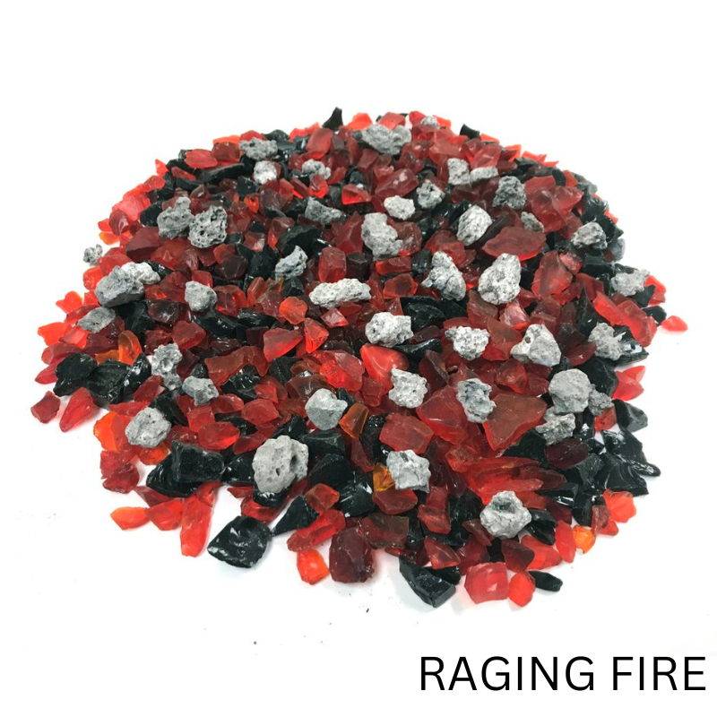 Enhance-a-Fire RF-MM 4503 Raging Fire Kaleidoscope Glass