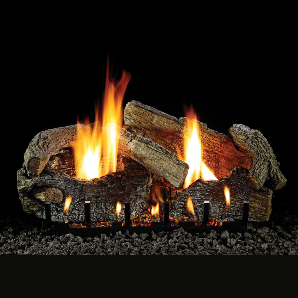 Empire LS24SRAO Stacked Age Oak 24" Refractory Log Set