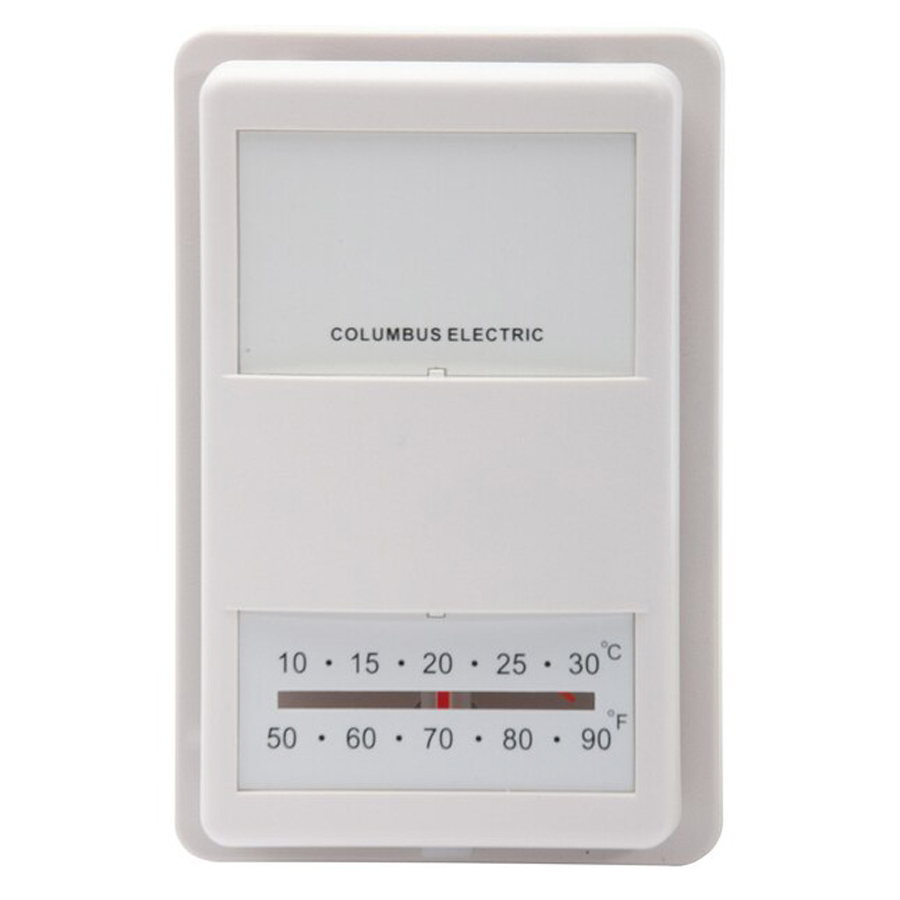 Buck Stove PE400142 White Wall Thermostat (millivolt only)