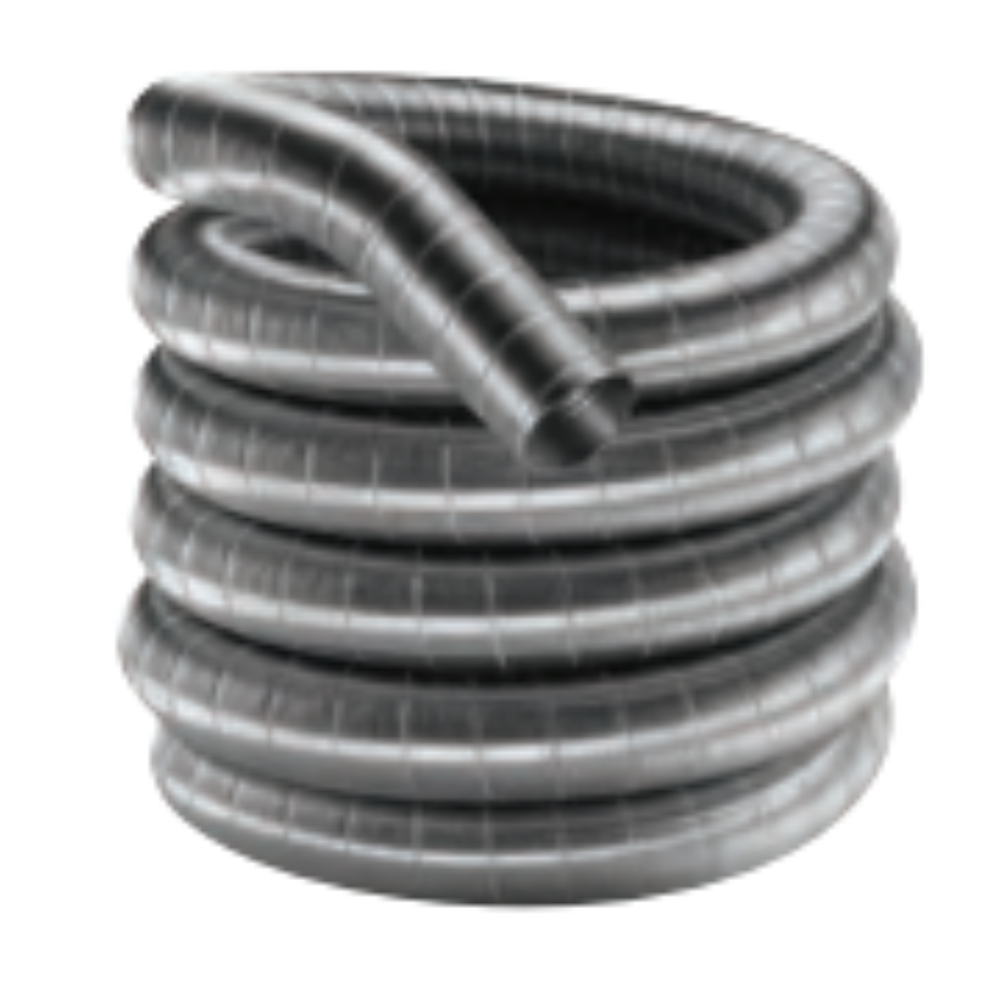 Duravent 4DF316-XX 4DF316 Custom Length DuraFlex 316 Stainless Steel Relining