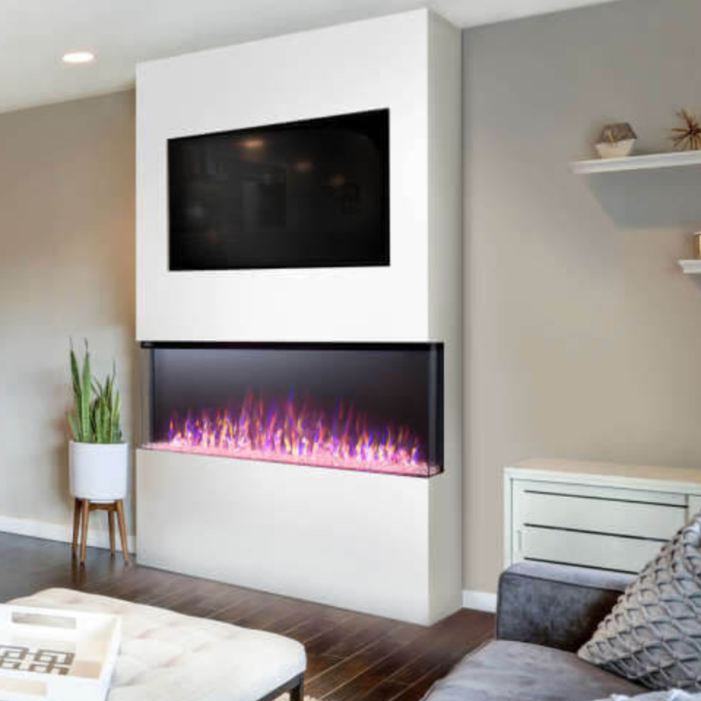 Napoleon NEFB60H-3SV Trivista Primis 60" Three Sided Built in Electric Fireplace