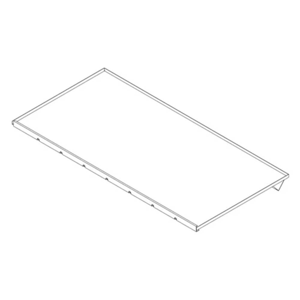 IHP Superior DP42 42" Drain Pan w/ 1" Stainless Decorative Face Ext. F1090