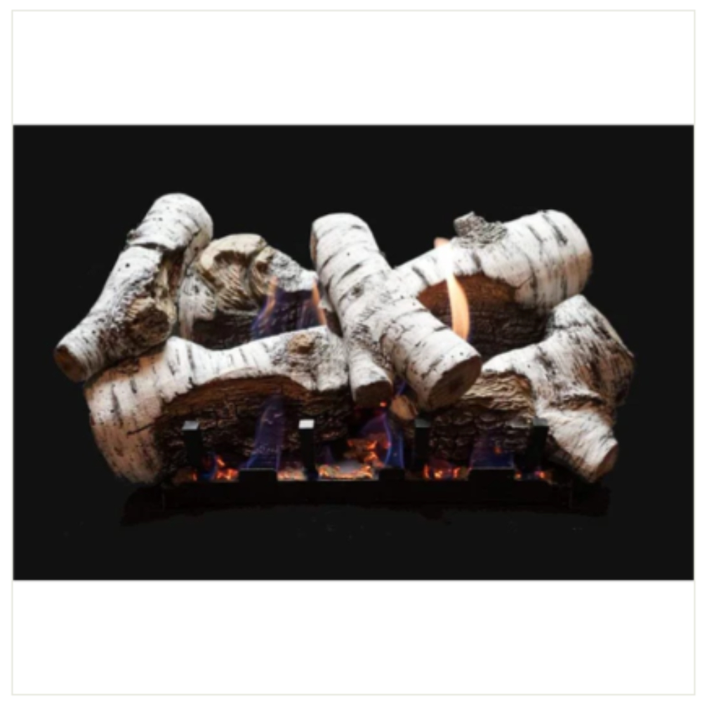 Empire LS30CBS Super Birch Burncrete 6-piece 30-inch Log Set